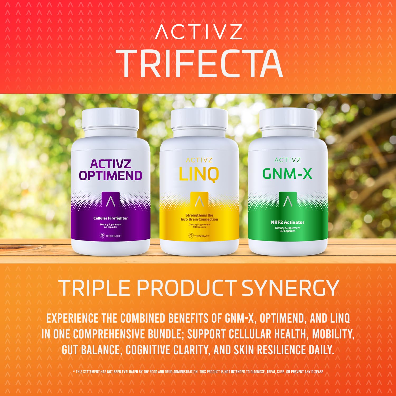 Amazon.com: ACTIVZ - Trifecta - GNM-X, Optimend, LINQ - Supports